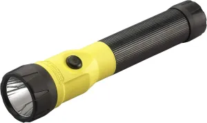 Streamlight 76184 PolyStinger LED Flashlight with DC Charger and Piggyback Holder, Yellow - 485 Lumens
