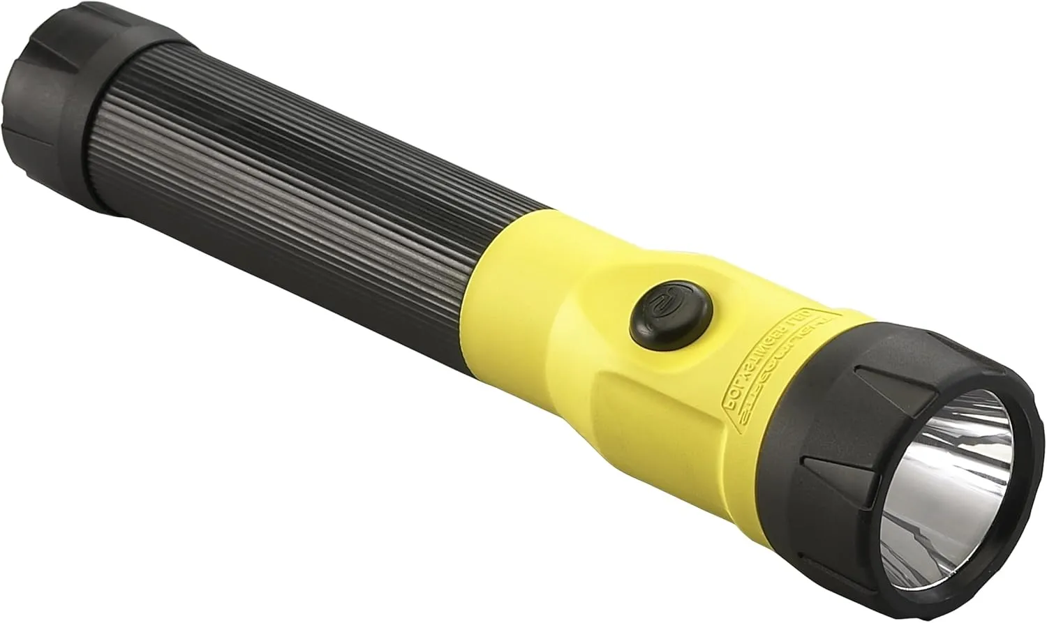 Streamlight 76184 PolyStinger LED Flashlight with DC Charger and Piggyback Holder, Yellow - 485 Lumens