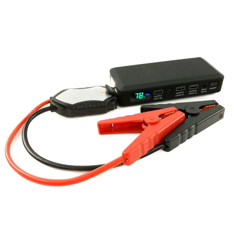 Streetwize 600A Emergency Jump Starter & Portable Power Bank   LED Light