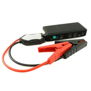 Streetwize 600A Emergency Jump Starter & Portable Power Bank   LED Light