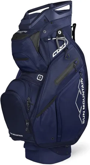 Sun Mountain Mens 2022 C130 14-Way Divided Golf Cart Bag - Navy