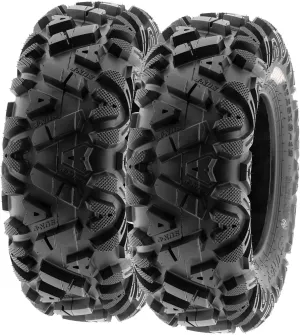 SunF 26x9-12 ATV UTV 26x9x12 All Terrain Tires 6 PR A033 POWER I - PAIR of 2