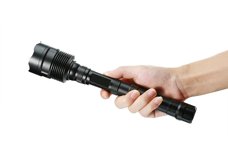 Super light T6 flashlight, powerful charging, long distance outdoor LED high-power flashlight