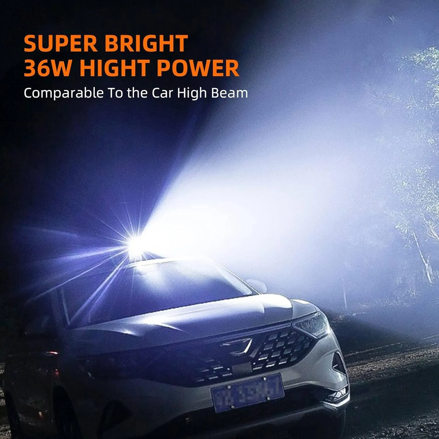 SuperFire Rechargeable Flashlights High Lumens, 2300 Lumens Super Bright LED Flashlight with Powerful Batteries,5 Light Modes Tactical Flashlight with Clip for Home, Mechanic, Hiking, Emergency
