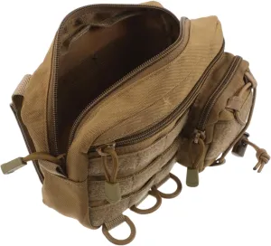 SUPVOX Portable Organizer for High Visibility Medical Supply Pouch for Camping Hiking and Survival Gear