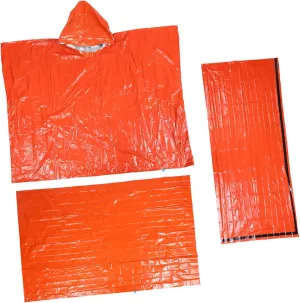 Survival Sleeping Bag Packable Camping Blanket Waterproof Tent Windproof Raincoat Essential Camping Gear