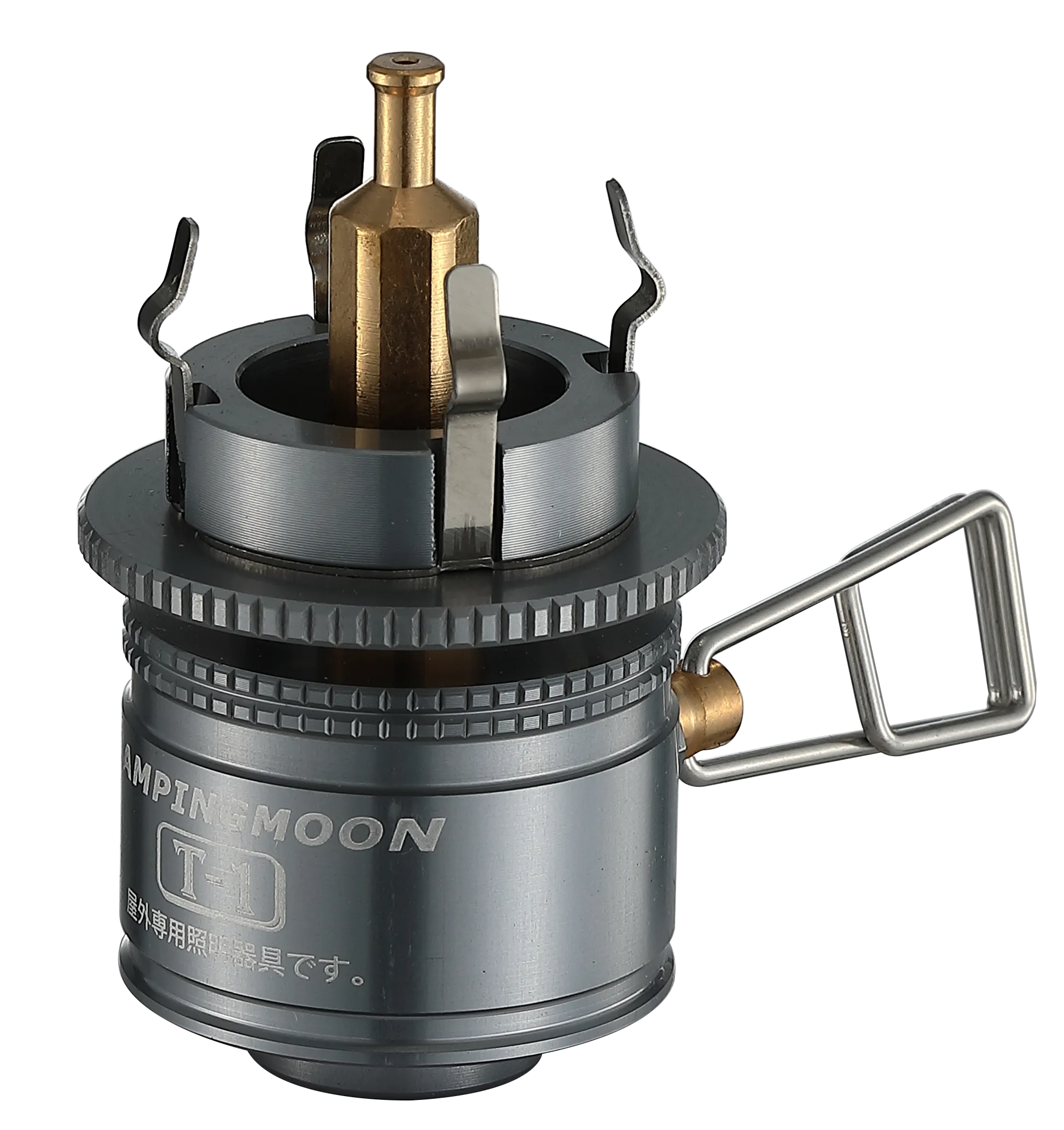 T-1 Camping Gas Lantern with Wooden Lantern Case