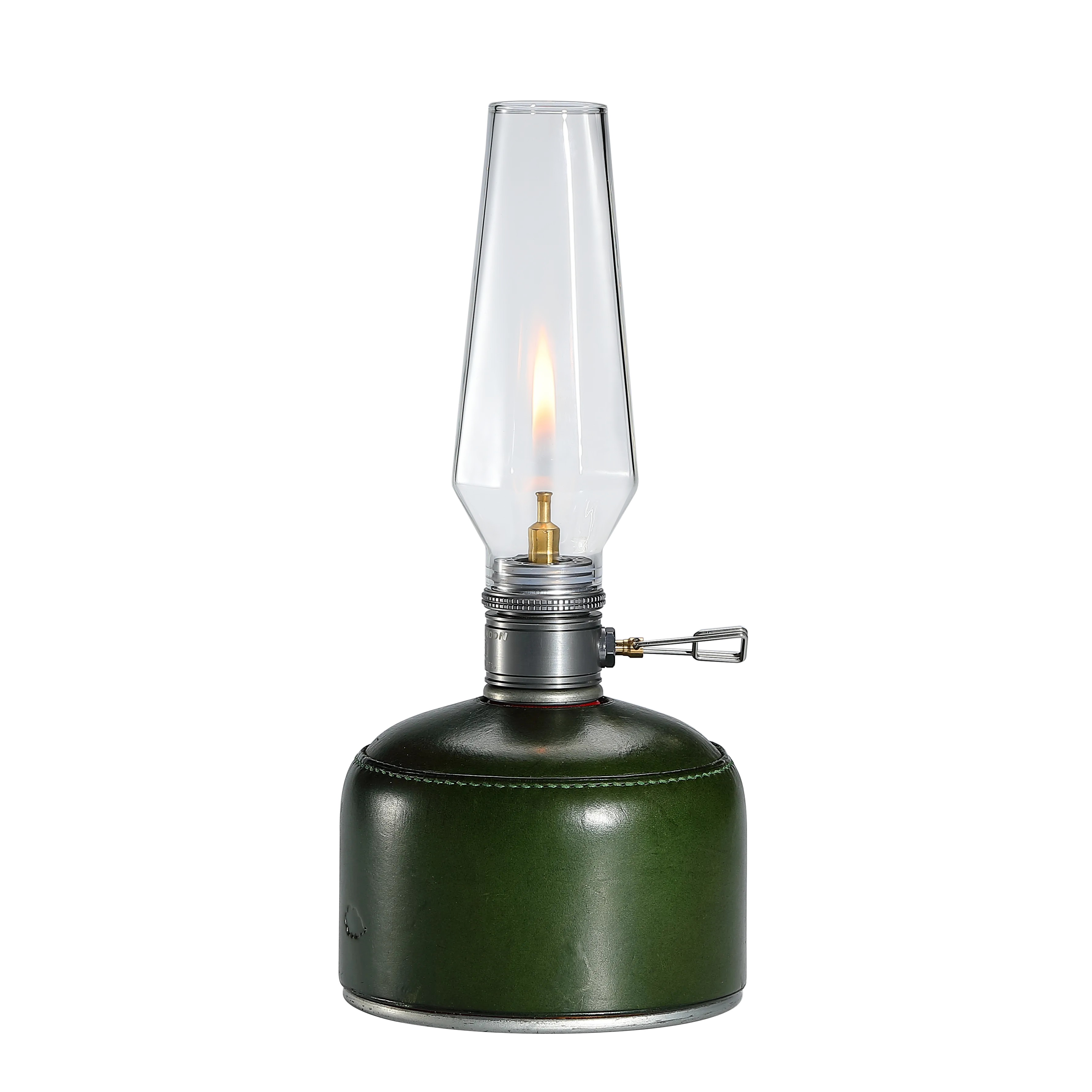 T-1 Camping Gas Lantern with Wooden Lantern Case