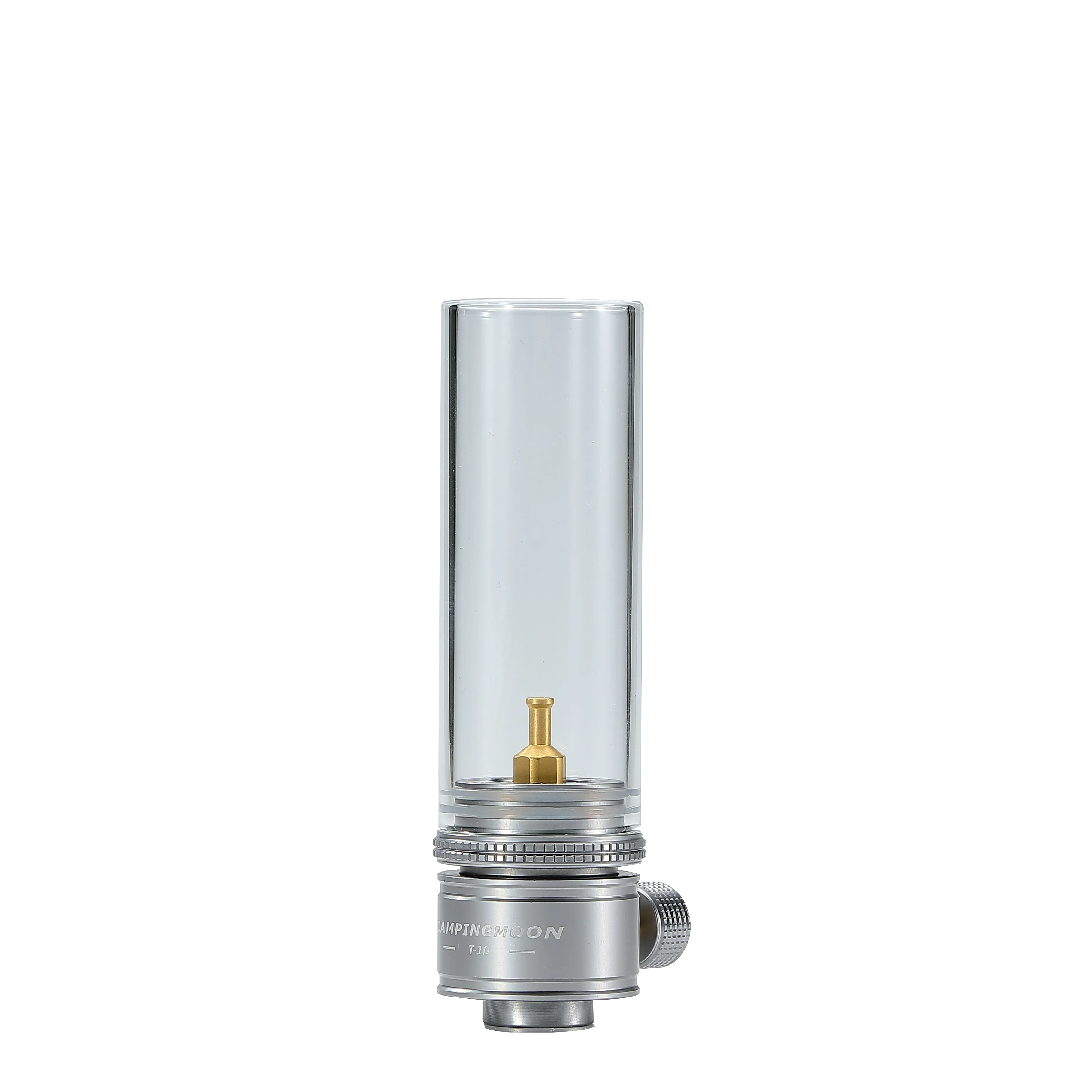 T-1D Camping Gas Lantern, Aluminium Glass Gas Candle