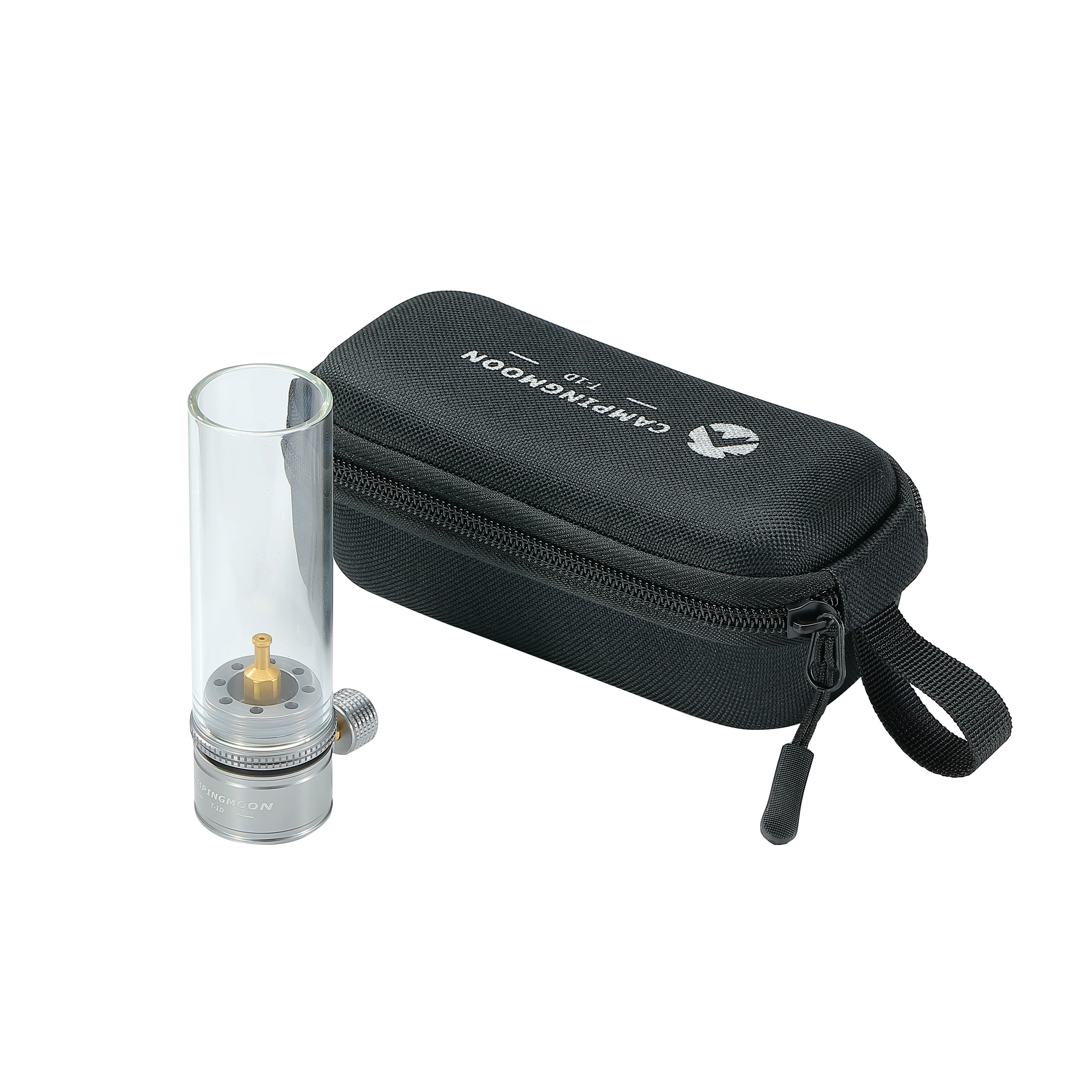 T-1D Camping Gas Lantern, Aluminium Glass Gas Candle