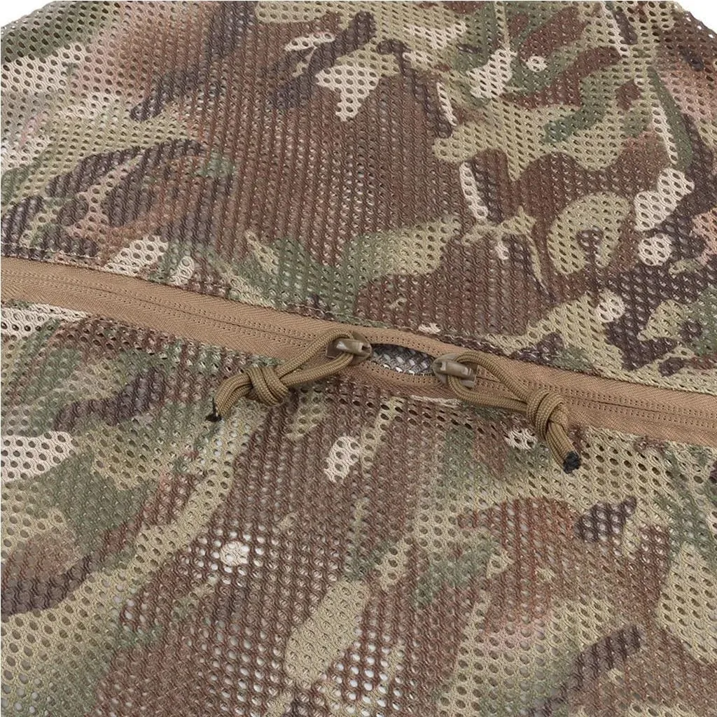 Tatical Mesh Storage Pouch Set Modular Organizer Bag Utility Foldable EDC Mesh Pocket Insert Camping Hiking Hunting Equipment (Color : BCP)