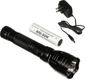 TD601 160LM Worldwide Rechargeable LED Flashlight, 100-240V