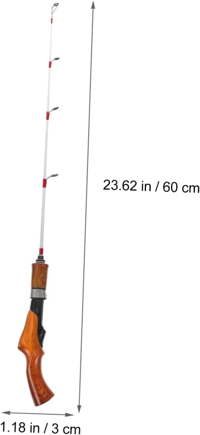 Telescopic Fishing Rod for Winter Outdoor Use Lightweight and Durable Pole with Comfortable Non Slip