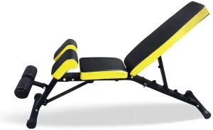 TEmkin Deluxe Foldable Utility Weight Bench Adjustable Sit Up AB Incline Bench Gym Equipment
