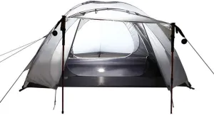 Tent 2 Person Dome Tents Outdoor Windproof UV Protection Double Layer Camping Tent,Grey Outdoor Camping