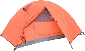 Tent 2 Person Waterproof Tent 3 Season Backpacking Hiking Tents for Camping Beach Travelling Double Layer Outdoor Tent