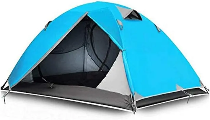 Tent for Camping Double Layer Family Camping Tent for 4 Seasons Waterproof with Instant Setup