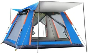 Tent Outdoor Spring-Type Automatic Quick-Open Tent 4-5 People Double-Layer Tent Outdoor Mountain Camping Tent Outdoor Tent