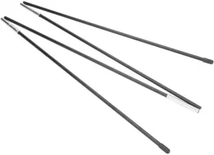 Tent Pole Support Frames Kit Outdoor Support， 180cm Camping Tent Pole Tent Support Rods For 2 * 2meter Double Layer Tent Sun Shelter Support Rod Beach Tent Rod Pole Bars