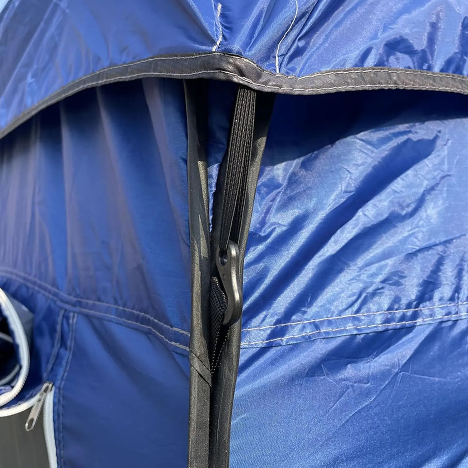 Tent Tailgate Shelter Pop-Up Car Boot Tent for Camping,Car Awning Tents with Double Layer Sun Protection Sunshade,Portable Changing Room Car Rear Tent Suitable for SUV Van Truck