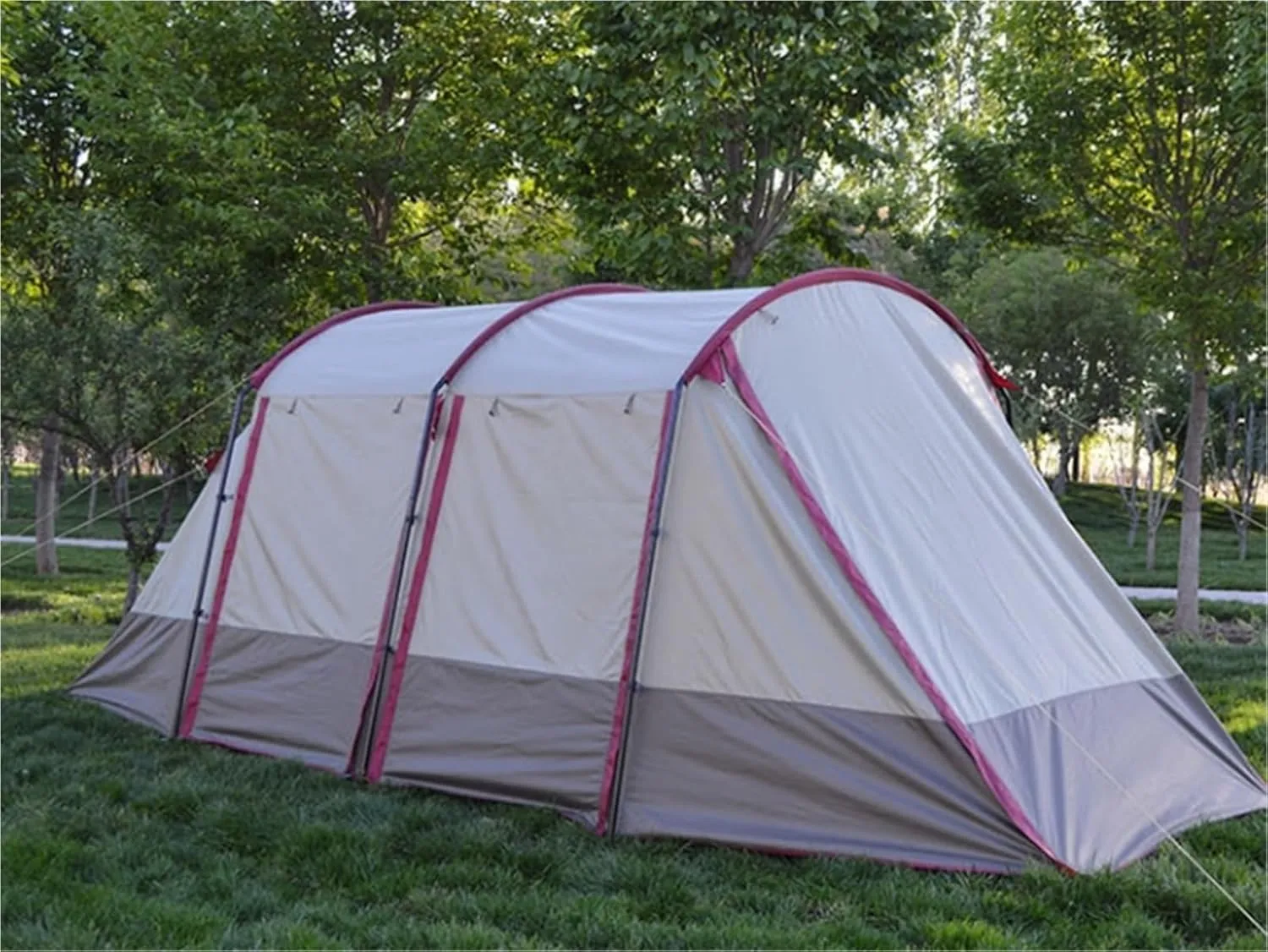 Tent, Two Rooms and One Living Room, Camping, Windproof, Outdoor Travel Supplies, Rainproof Camping Equipment