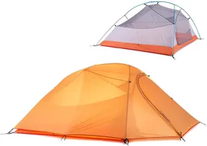 Tentock 4 Season Camping Tent Cloud-Up 2 Person Lightweight Backpacking Tent with Footprint - Waterproof Windproof Camping Tent Ultralight with Groundsheet