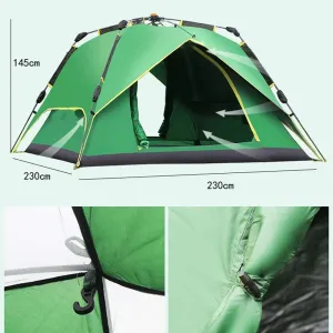 Tents 3 Person Tents for Camping, Instant Backpacking Quick Tent Easy Set Up, Portable 3 Person Trapezoid Tent for Hiking & Mountain Outdoor Cabin Tent with Instant Setup Cabin Tent for Campin, Blue