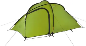 Tents for Camping 3 Person 4 Season Family Tent 20D Silicone Fabric Waterproof Double-Layer Camping Tent One Room One Hall (Color : 2)