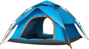 Tents For Camping Beach Tents Tent Outdoor Automatic Quick Open Tent Camping Supplies Camping Tent Home Self-driving Family Tents For Camping Hiking Traveling ( Color : Blue , Size : 200*230*140cm )