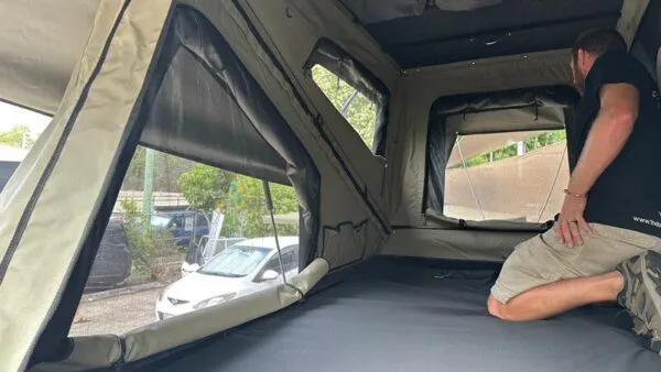 The Bush Company TX27 MAX Hardshell Rooftop Tent