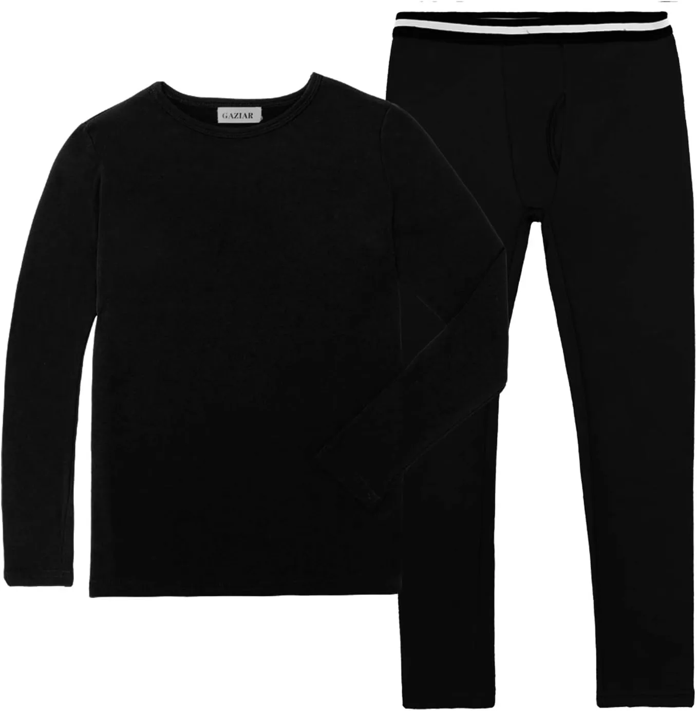 Thermal Underwear for Boys Fleece Lined Long Johns Set for Kids Ultra Soft Base Layer