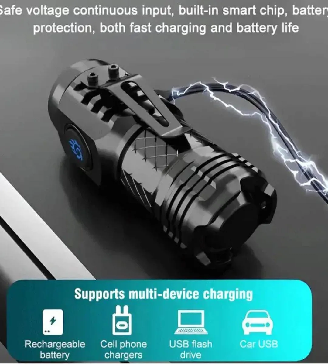 Three-Eyed Monster Mini Flashlight