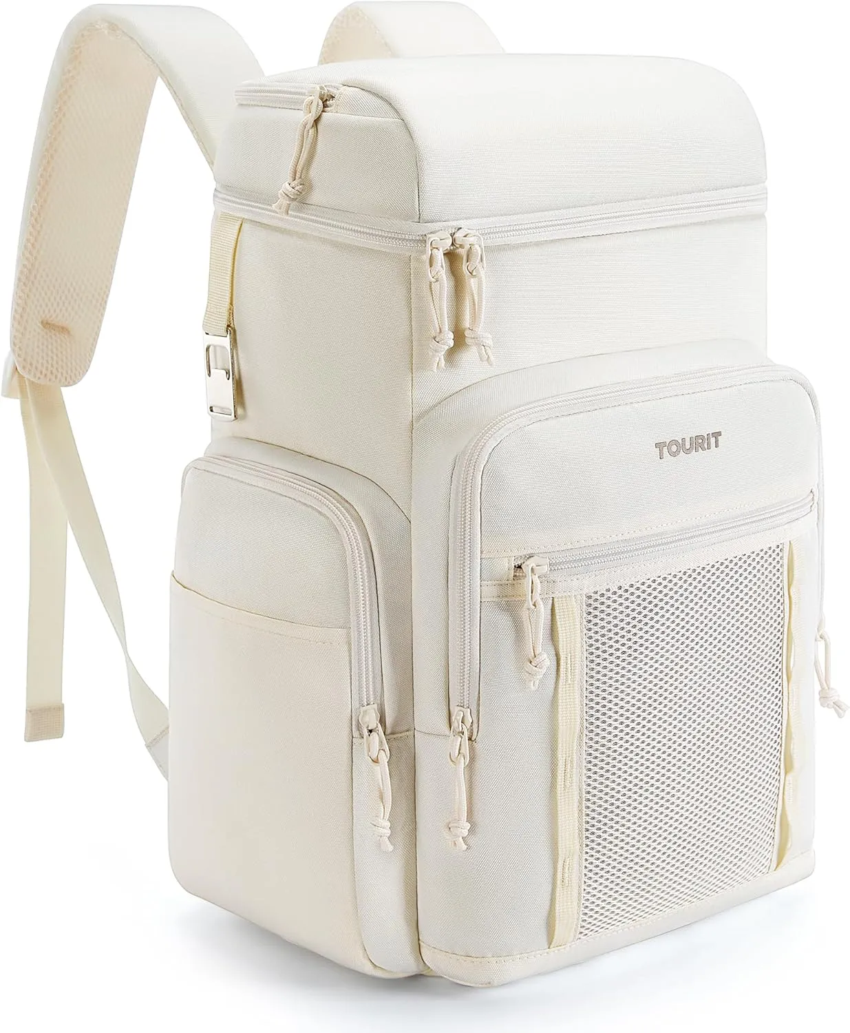 TOURIT Waterproof Cooler Backpack: 30 Cans Insulated Leakproof Portable Cooler Bag Beach Travel Camping Picnic Hiking