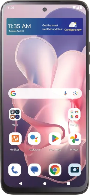 Tracfone | Motorola Moto g Power 5G 2024 | Locked | 128GB | 5000mAh Battery | 50MP Main Camera | Black