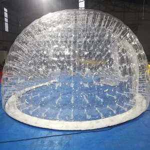 Transparent Dome Bubble Inflatable Tent, 5m, 2-4 Person, 4 Season, Modern, Waterproof, Camping, Emergency Shelter