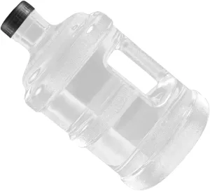 Transparent Large Capacity Water Storage Container with Handle Thickened Jug for Home and Outdoor Use Easy to Carry for Emergency Water Supply and Camping
