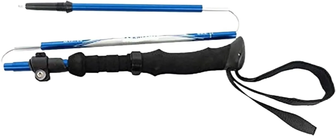 Travel Trekking Pole Adjustable Trekking Poles Telescopic Walking Sticks Ultralight Hiking Poles for Mountaining Outdoor Activities