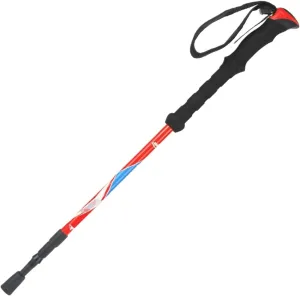 Travel Trekking Pole Aluminum Alloy Strong Trekking Pole Ultralight Lightweight Walking Sticks for Hiking Outdoor Activities
