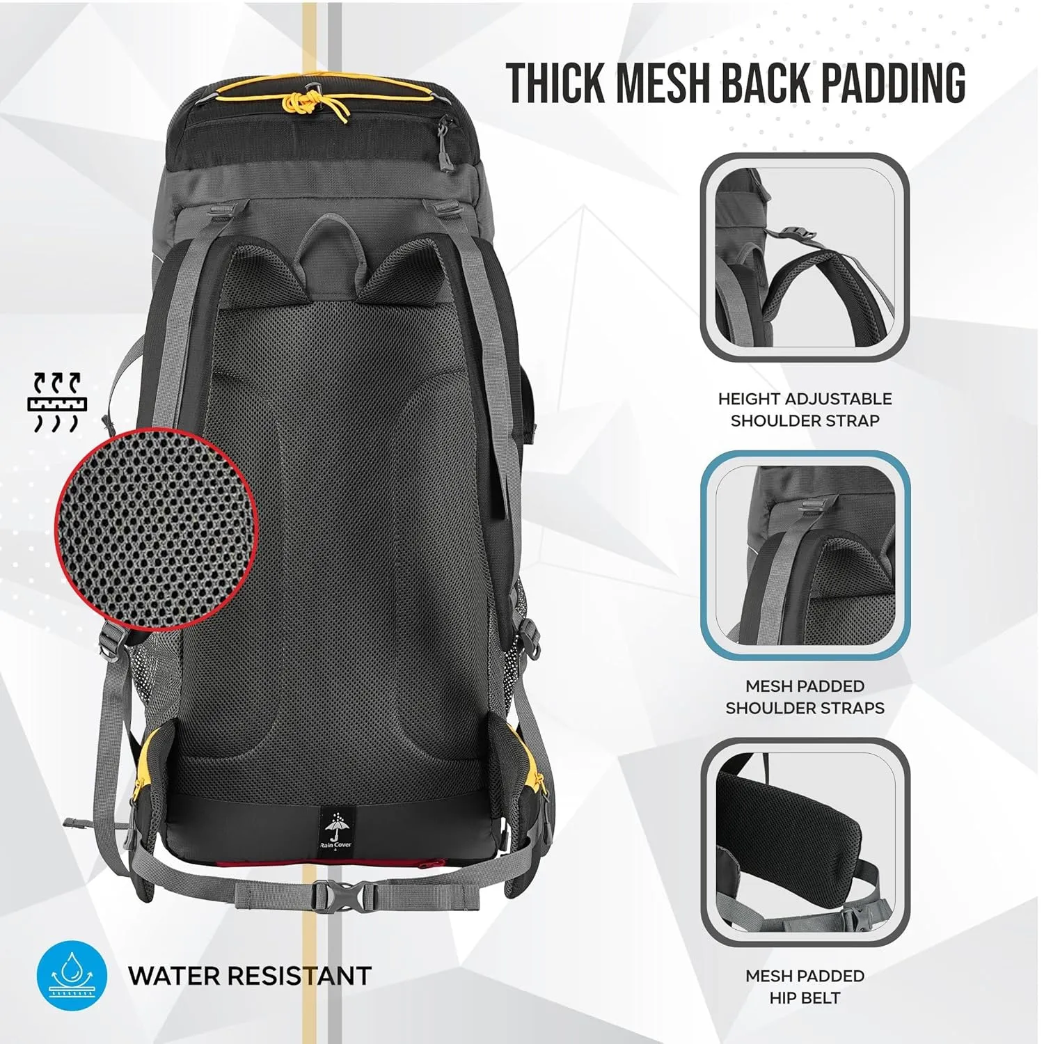 TREKELITE-60 Rucksack - Black