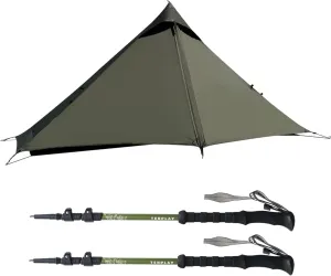 Trekking Pole Tent 1 Person and Trekking Pole
