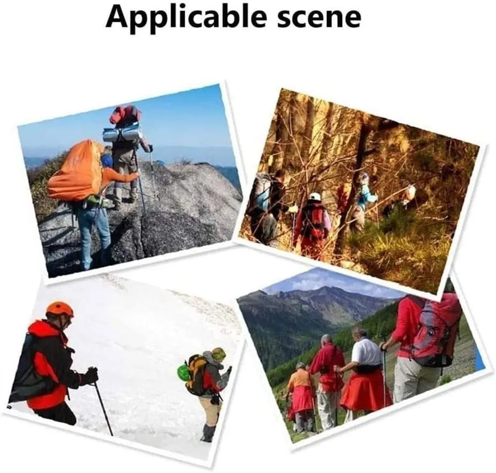 Trekking Poles, Hiking Trekking Poles, Walking Sticks, Lightweight, Anti Shock, Adjustable Hiking Pole, Suitable for Hiking, Camping, Climbing, Outdoor