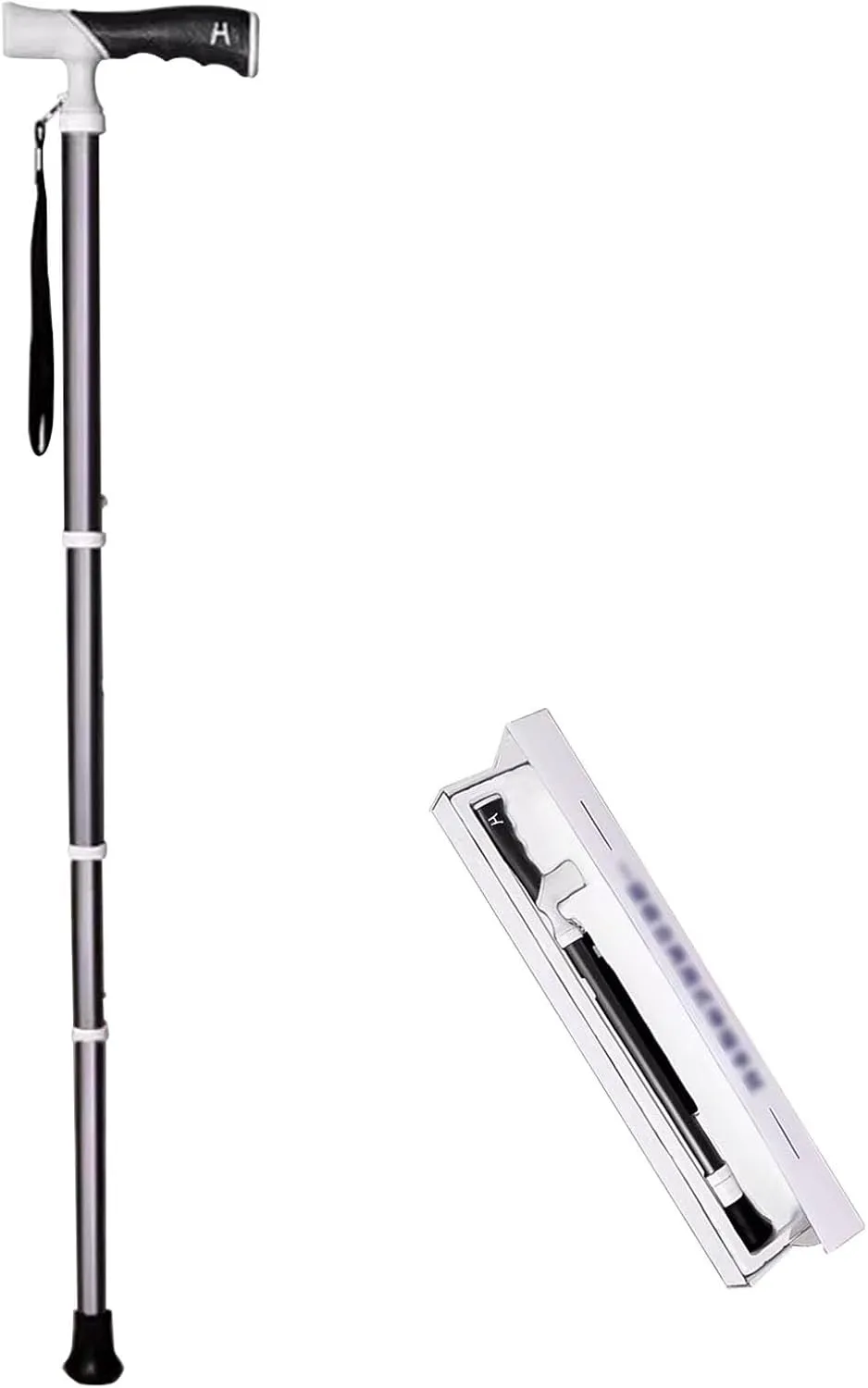 Trekking Poles-Walking Sticks for Hiking-Trekking Sticks with Quick Lock System Telescopic Collapsible Ultralight for Hiking Camping(A,38~105cm)