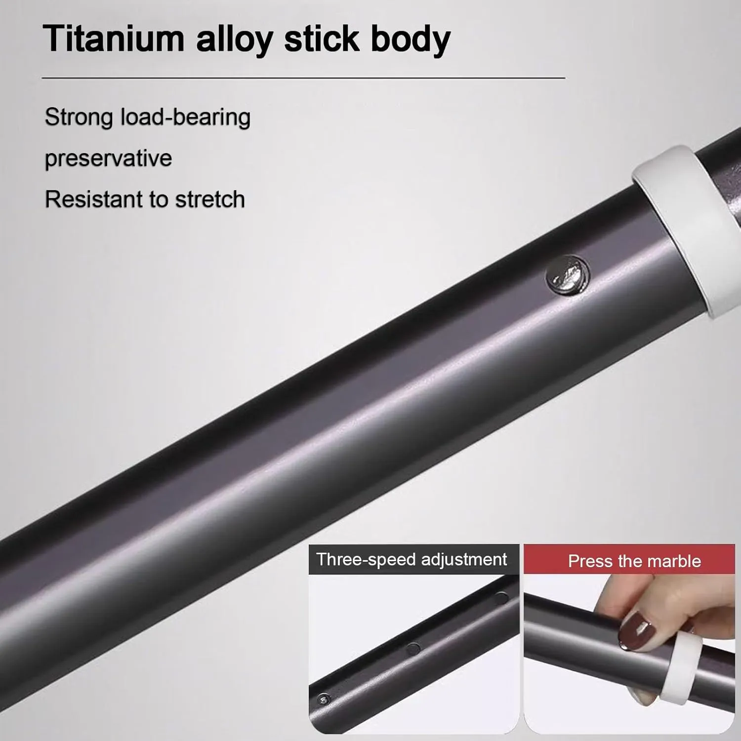 Trekking Poles-Walking Sticks for Hiking-Trekking Sticks with Quick Lock System Telescopic Collapsible Ultralight for Hiking Camping(A,38~105cm)
