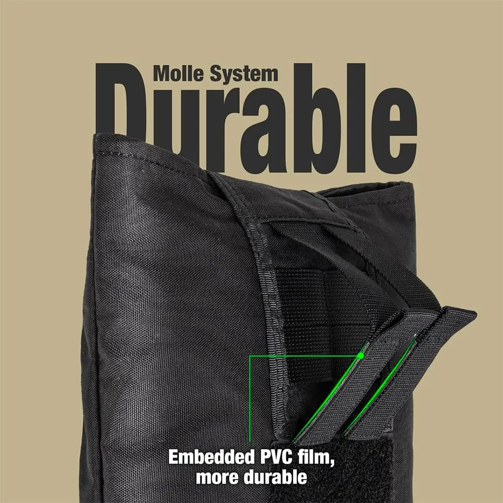 TSPRO MOLLE Drop-Dump Utility Pouch Folding Tactical Magazine Holder for Belts