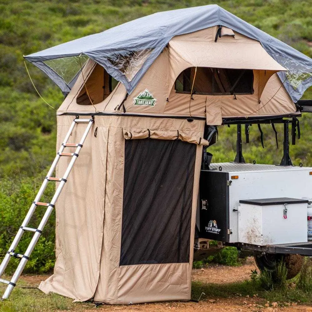 TUFF STUFF® OVERLAND ROOF TOP TENT ANNEX ROOM, W/ FLOOR, DELTA OVERLAND™ & TRAILHEAD™