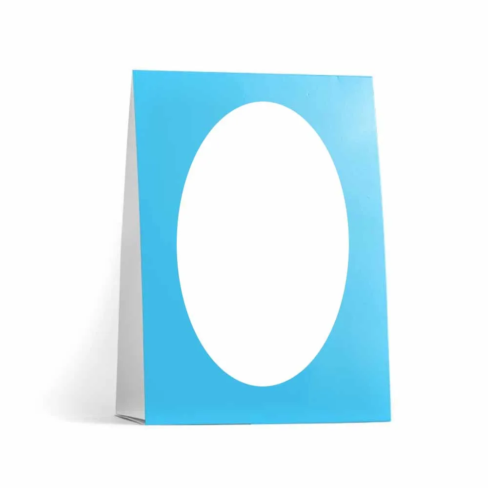 Turquoise Table Tent Cards