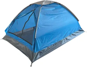 Two Person Camping Tent Outdoor Tent Shade Canopy Fiberglass Poles Easy Quick Setup Foldable for Picnic Outdoor Activities