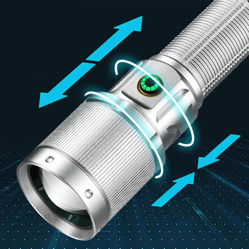 Ultra bright long-range high-power flashlight