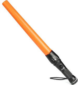 UltraFire 16-Inch Traffic Control Wand LED Flashlight, 980 Lumen Marshaling Wand Flashlight, 5 Modes with Red Strobe Mode, Traffic Wand Flashlight for Fire Department, Airport, Parking, Emergency