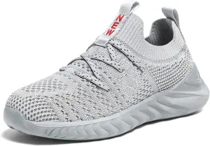 UMANPOO Kids Running Shoes Boys Girls Barefoot Slip On Sneakers Casual Walking Tennis Athletic Gym Sock Shoes Non Slip